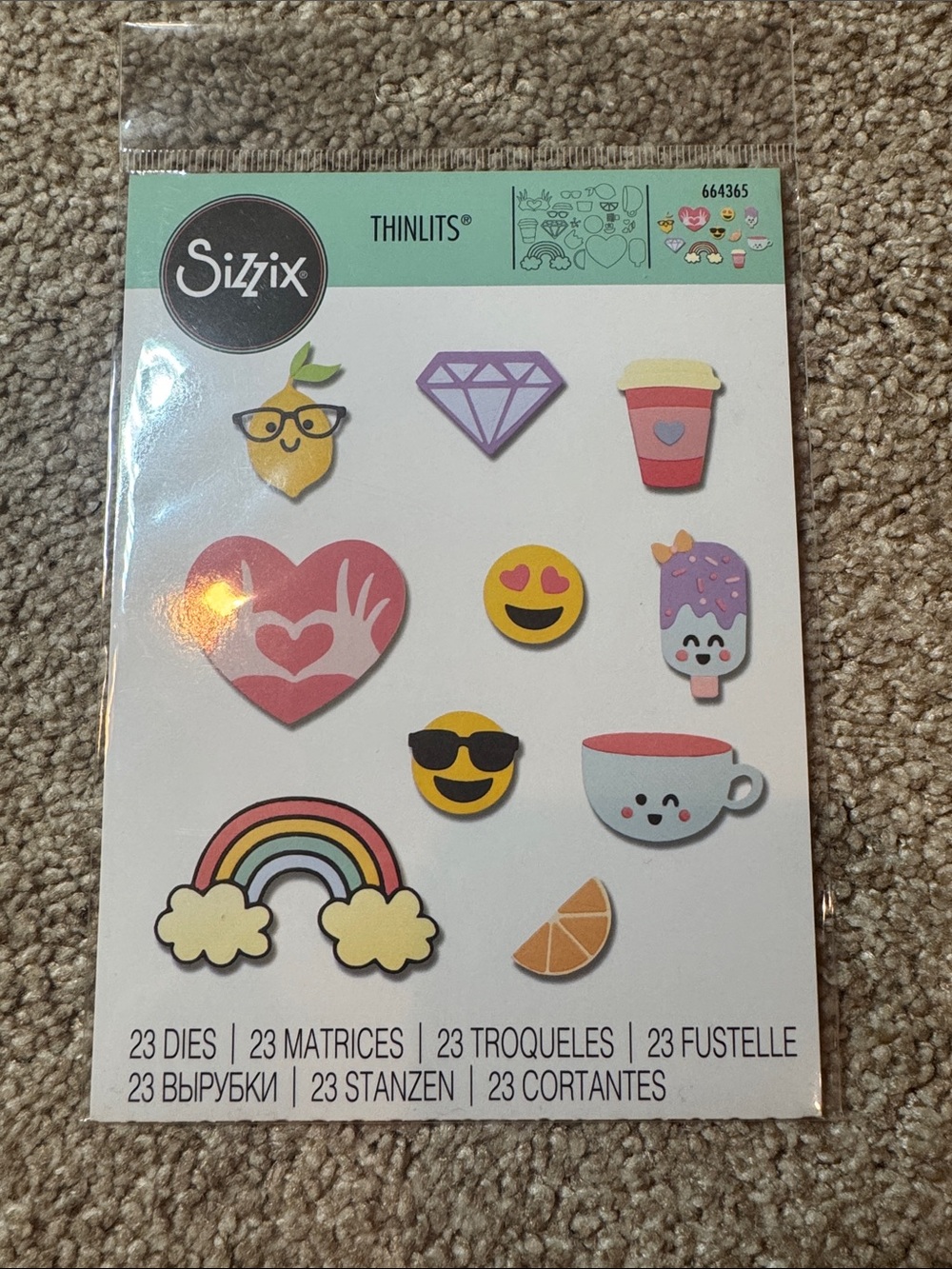 Sizzix Thinlits Spring Icons Die Set